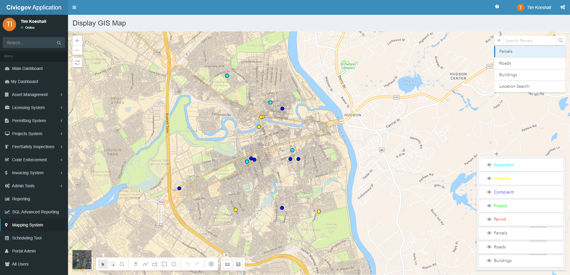 screenshot of CivicPlus Community Development
